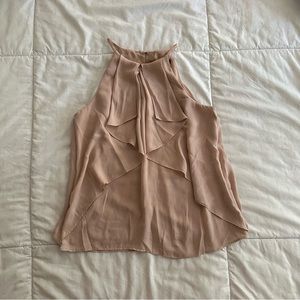 SOLD / Banana Republic Blush Nude Blouse